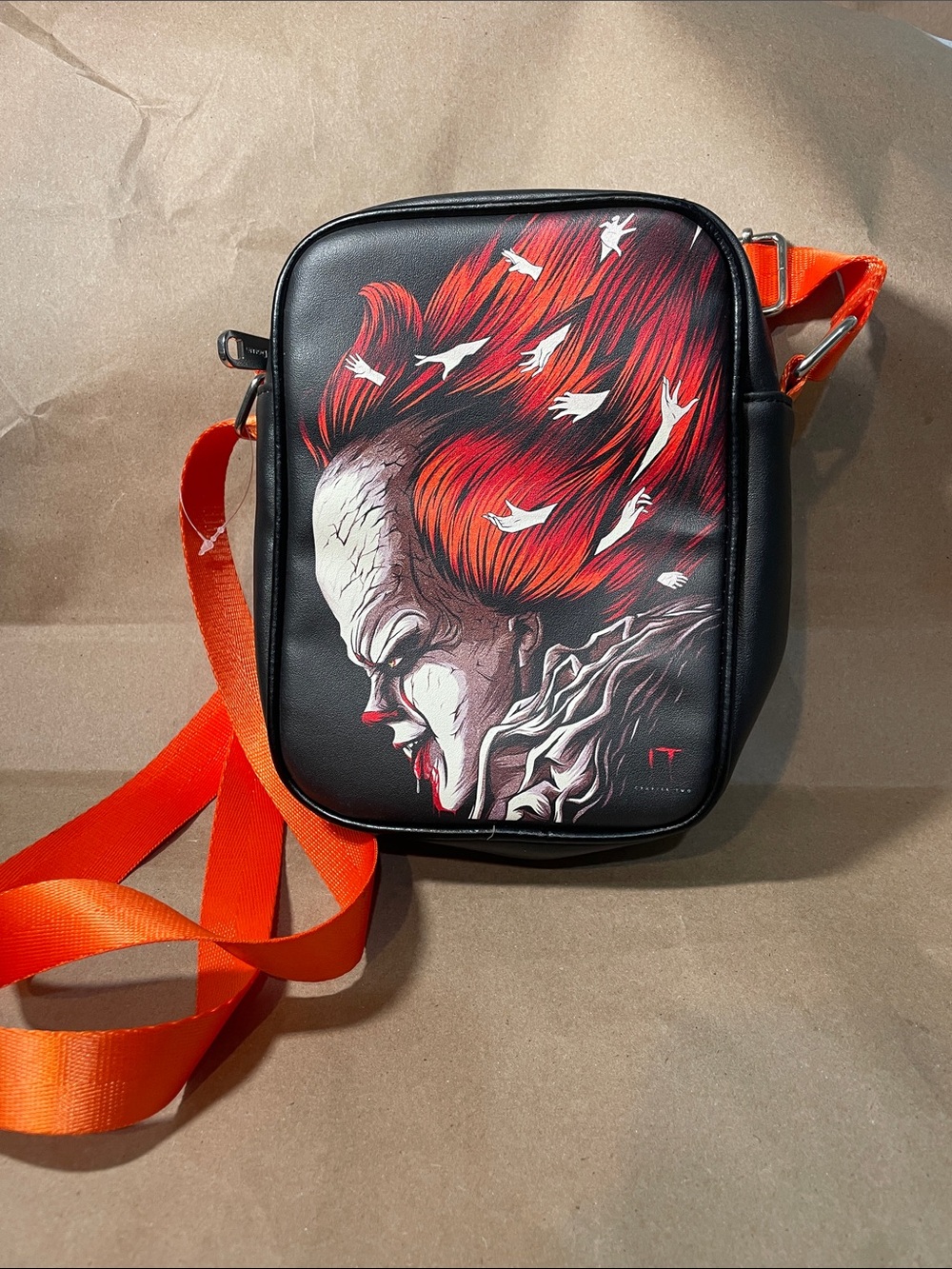 NWOT Buckle Down black crossbody Stephen King’s IT: Chapter Two Pennywise bag